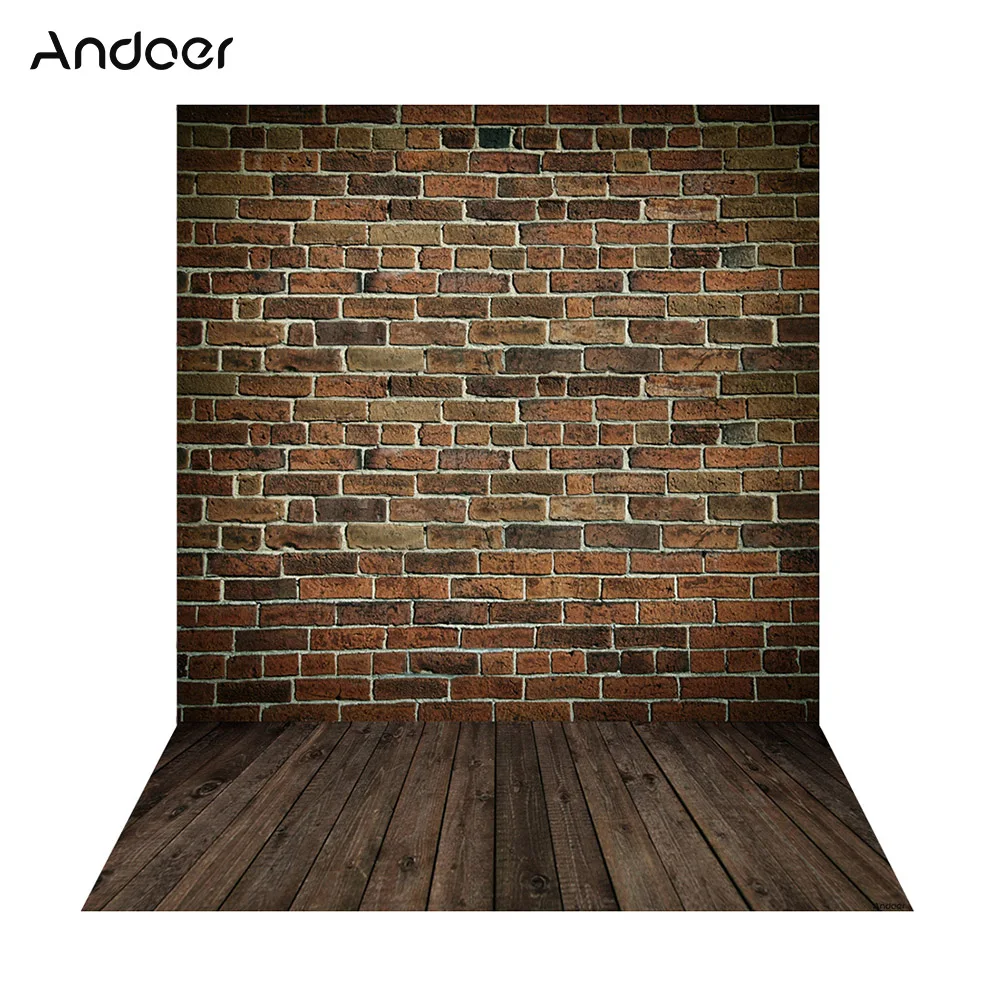 

Andoer 1.5*2m Photography Background Backdrop Classic Fashion Wood Wooden Floor Backdrops for Studio Professional Photographer