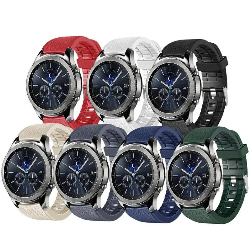 Ремешок для часов Pro Tire Pattern из ТПУ ремешок Samsung Gear S3 Смарт часы 23 см сменный