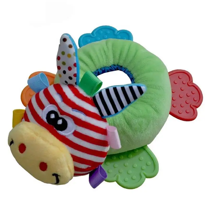 

Newborn Baby Rattles Teether Toys Cute elephant lion Animal toy For Toddlers Learning early Education baby toys 0-12 months