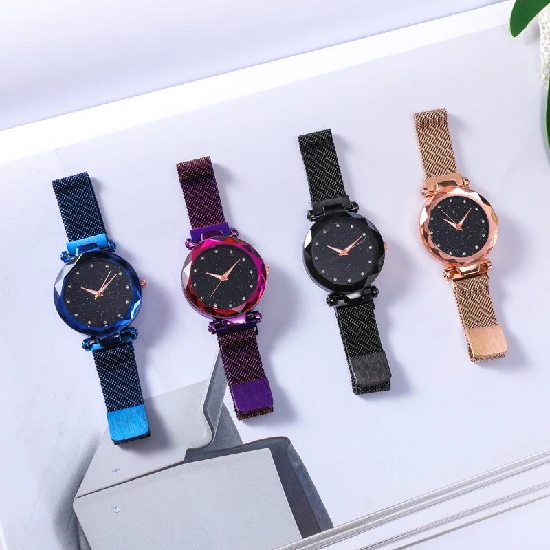 

TIBOAT luxury brand fashion women watch ladies steel mesh strap rose gold bracelet watch quartz watch female clock reloj mujer