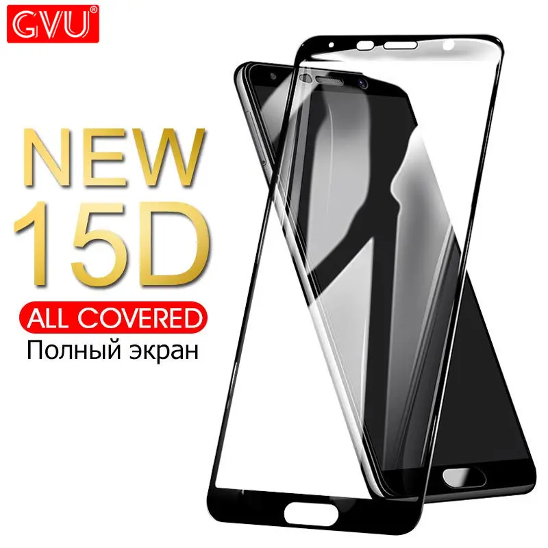 Защитное стекло 15D для Huawei Mate 8 9 10 20 Lite закаленное P20 P10 Plus Pro стеклянная