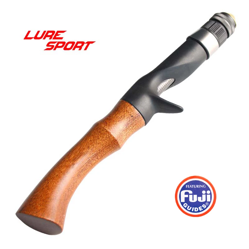 LureSport FUJI ECS катушкодержатель с деревянной ручкой углеродный набор пустых