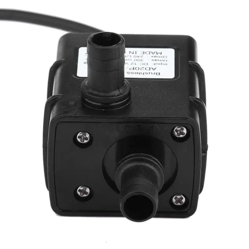 Водонепроницаемый мини Бесщеточный насос для масла и воды USB DC12V 5 Вт погружной