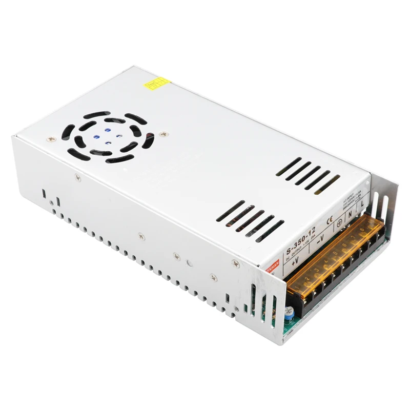 Free shipping! 10pcs/lot S-350-12 350W 12V 29A power supply AC INPUT Switching power supply for LED Strip CNC 3D Printer