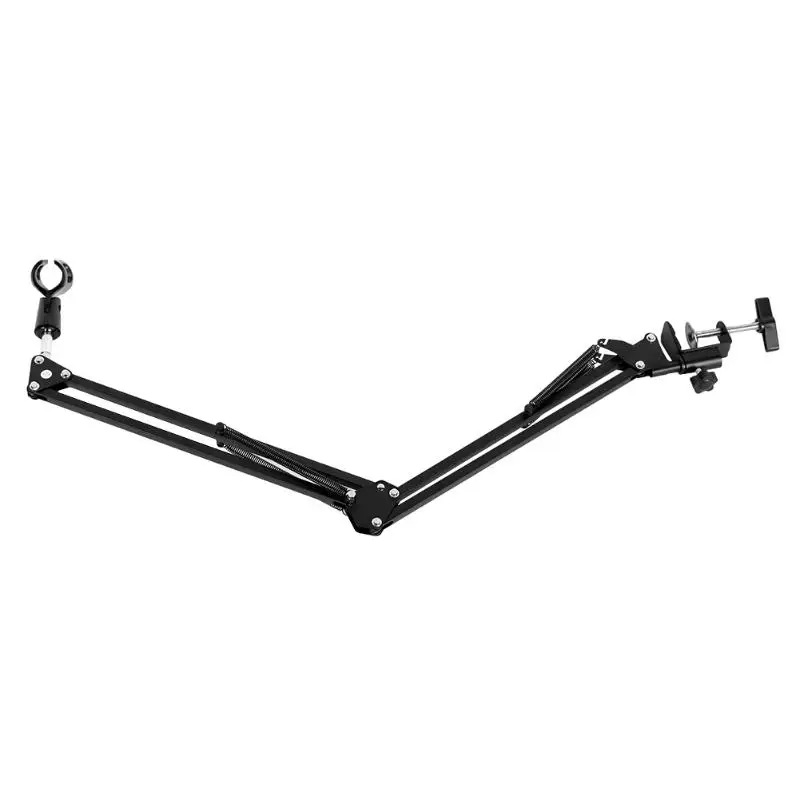 Professional Microphone Stand Holder Bracket Desktop Mic Adjustable Metal For Live Broadcast | Электроника