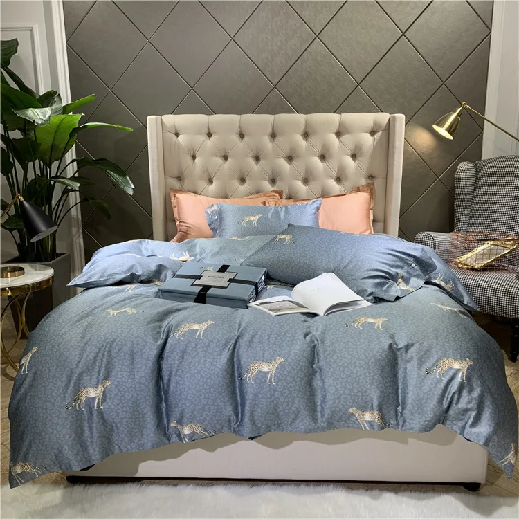 Бесплатная доставка постельных принадлежностей 100% хлопок сатин 60 филиал одеяло