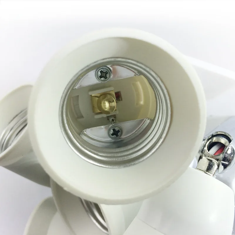E27/E40 передачи 5xE27/E14/gu10 держатель чтобы преобразовать лампы 360 градусов