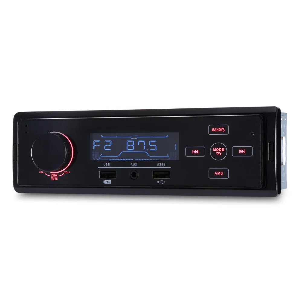 Автомобильный mp3 плеер 1 Din Bluetooth с сенсорным управлением автомобильный Радио