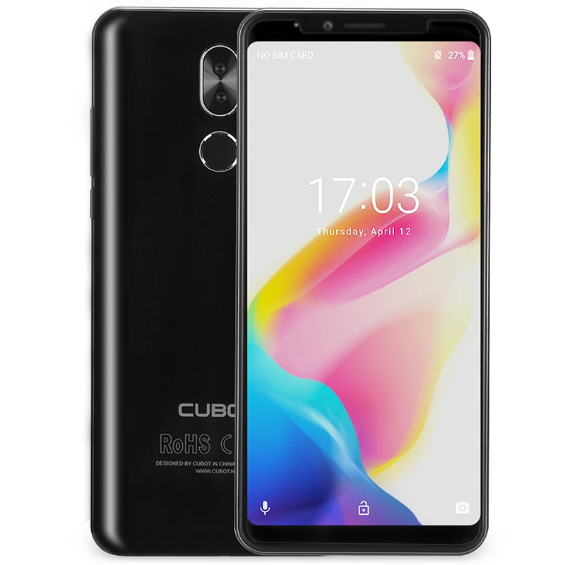 Восстановленный смартфон CUBOT X18 Plus 4G 5 99 ''Android 8 0 MTK6750T Восьмиядерный 4 Гб + 64 ГБ 4000