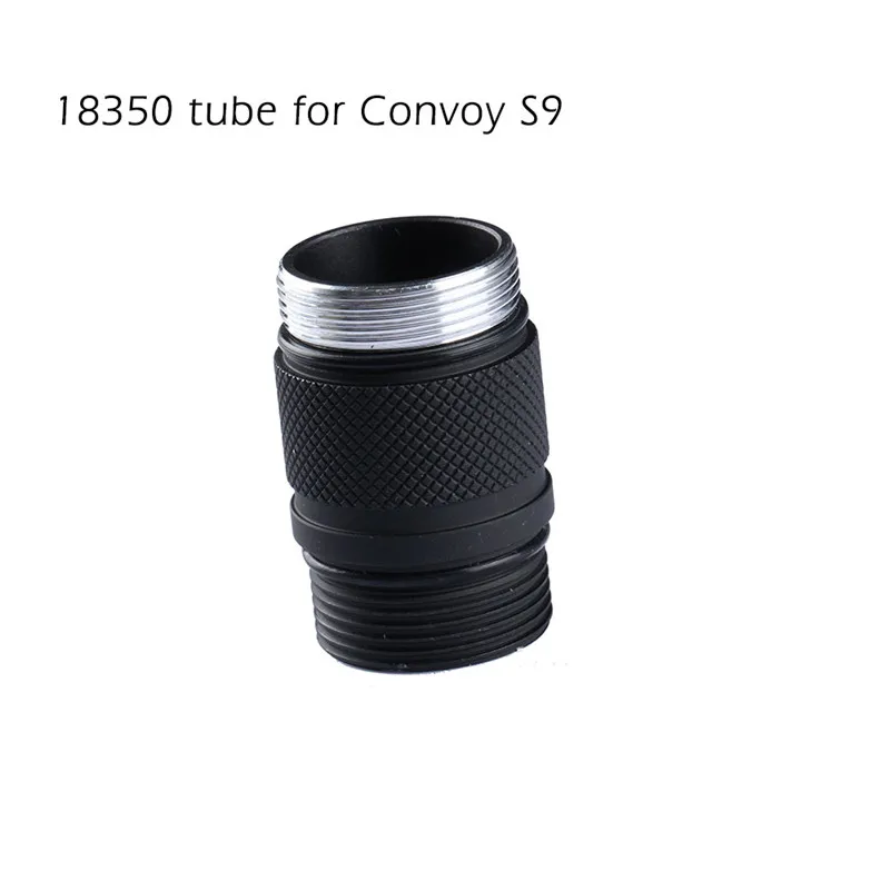 Удлинитель батареи Convoy S9 18350/16340 из алюминиевого сплава эксклюзивная трубка для