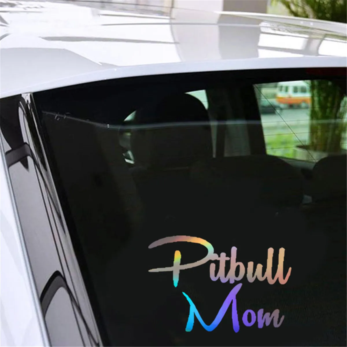 Гитарная надпись PitBull Mom автомобильная настенная дверь грузовик ноутбук окно
