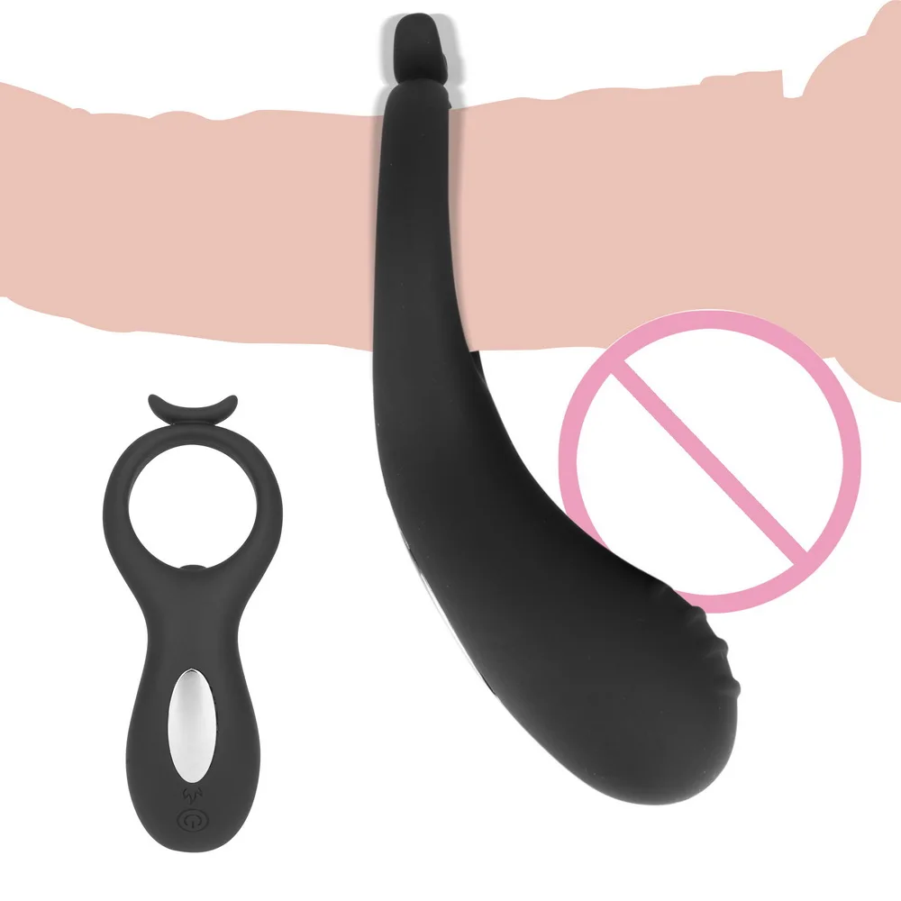 IKOKY Vibrating Cock Ring Vibrator 10 Speed Delay Ejaculation G spot Sex Toys for Men Couple Clitoris Stimulator Penis | Красота и