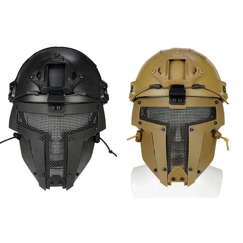 Новый наружный страйкбольный шлем сетчатый Airsoftsports мотоциклетный маска для лица