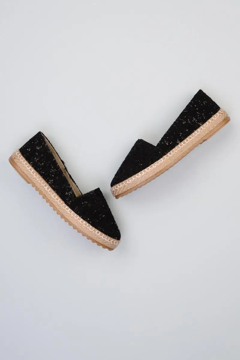 Бемби черный женский Espadril F0365242453 | Обувь