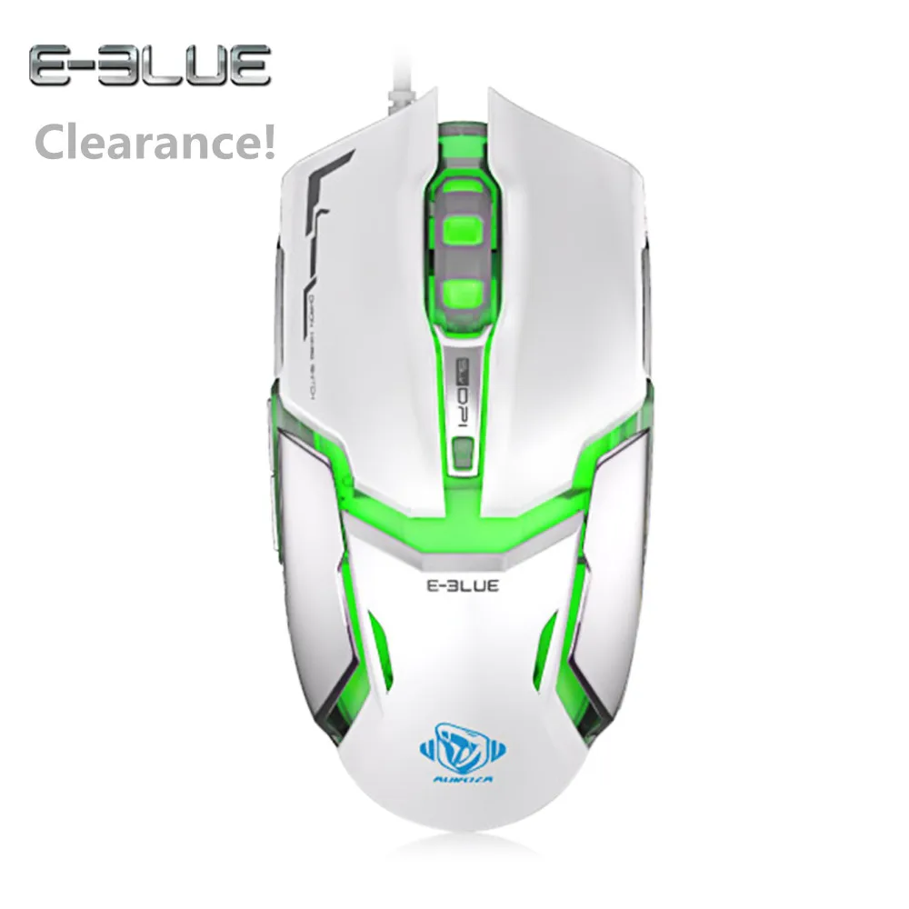 Распродажа! E 3LUE M618 Проводная Мышь с красочными светодиодный свет Регулируемый 4000