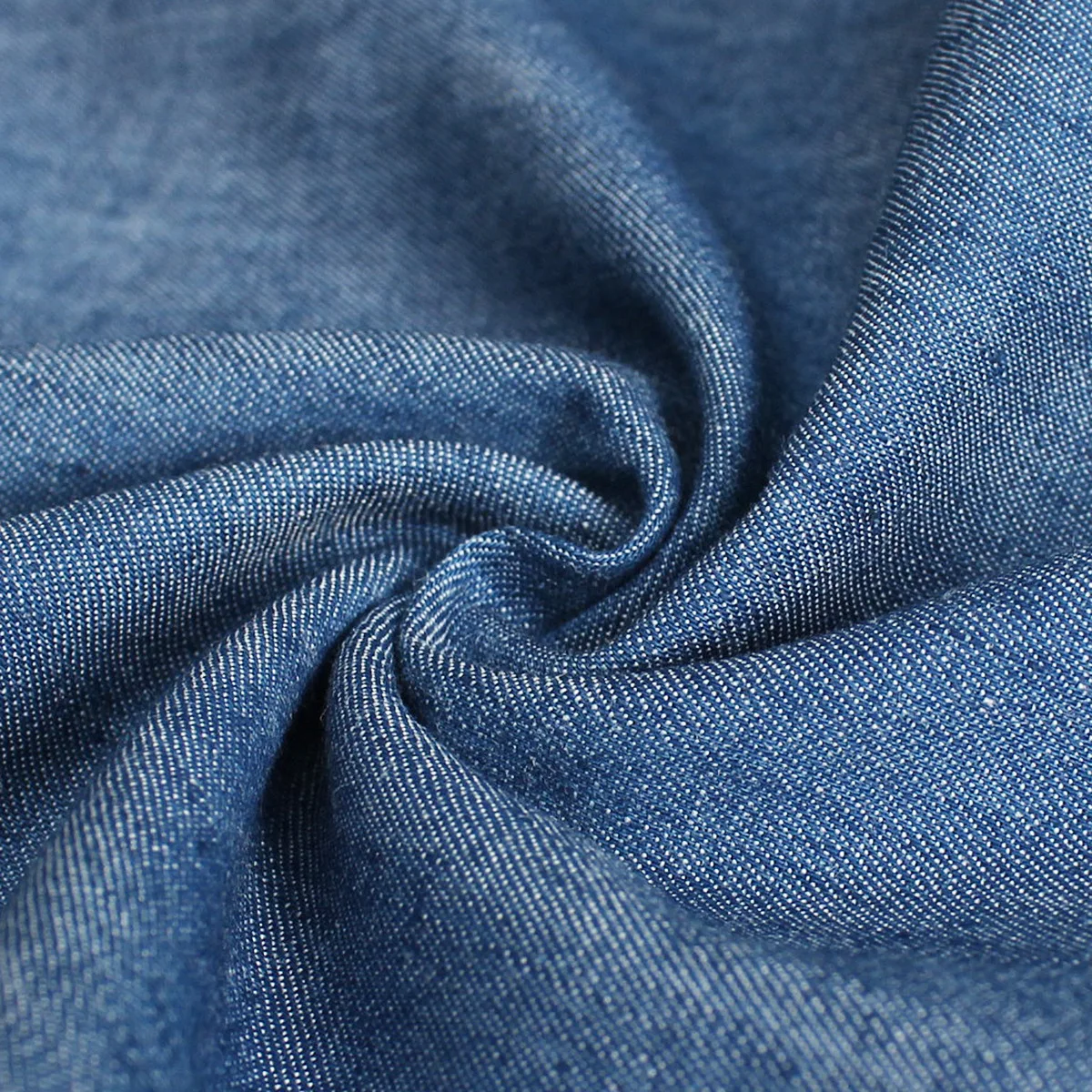 Комбинезон женский джинсовый с длинным рукавом V образным вырезом на