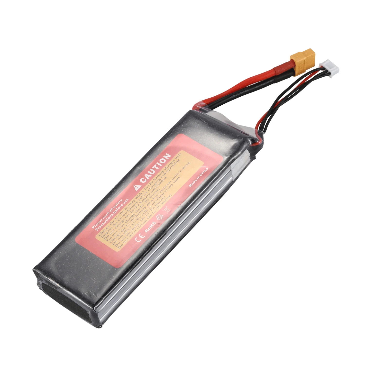 Топ ЗОП мощность 11 1 В 5000 мАч 3S 60C Lipo батарея Xt60 разъем для радиоуправляемого дрона