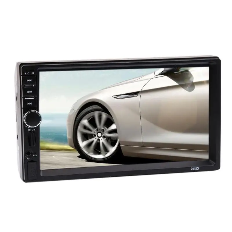 7 &quot2 Din Автомобильный GPS навигатор сенсорный экран Bluetooth Авто FM Радио стерео MP3 Mp5
