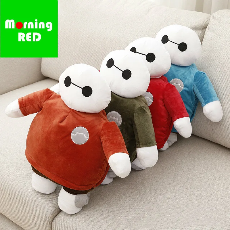 Мультфильм Baymax перезаряжаемая Горячая форма бутылки для воды милый фланелевый