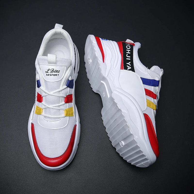 Кроссовки мужская обувь увеличивающая рост Мужская для ходьбы Chaussures Homme модная