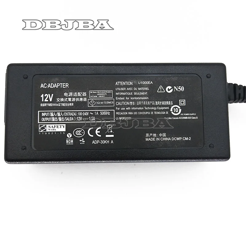 Адаптер переменного тока для Acer Tab W511 W511P W510 W510P 12 В 1 5 А адаптер зарядки с кабелем |