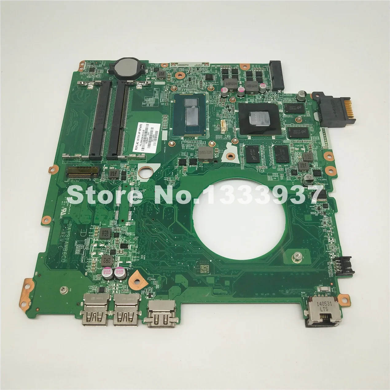 Материнская плата Y31A для ноутбука HP ENVY 15 K 15T 763587 601 системная модель SR1EB DAY31AMB6C0 501
