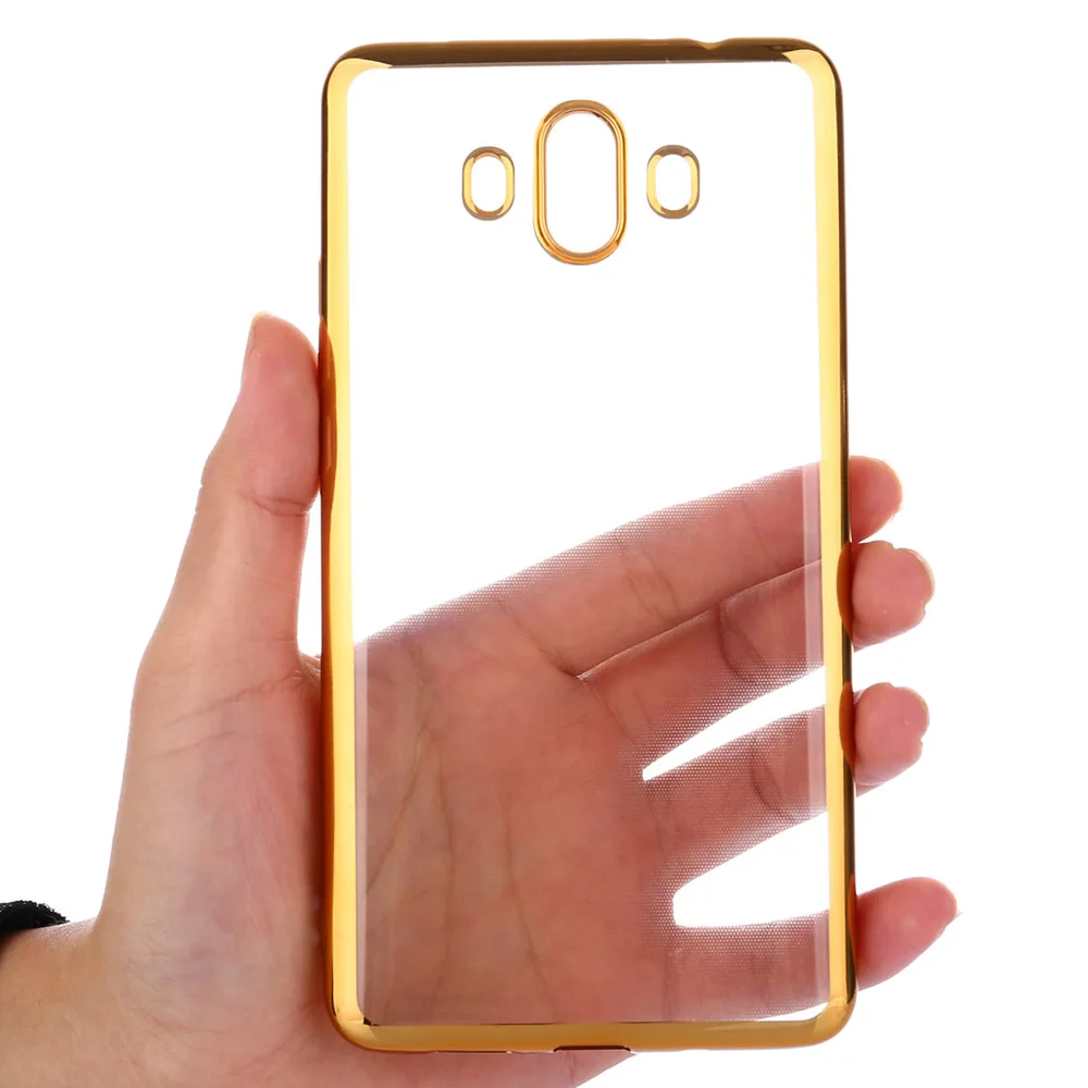 ASLING гальванический Край ТПУ противоударный защитный чехол для HUAWEI Mate 10|Корпусы и