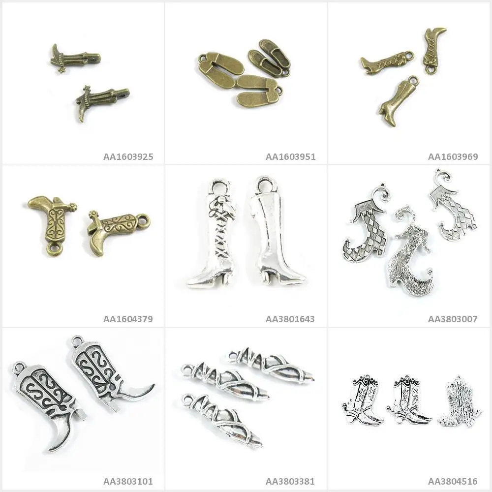 Антикварные украшения подвески Женские Балетные ботинки ткань клоуна женские