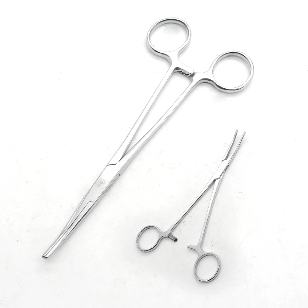 18 см нержавеющая сталь рыболовные локоть ножницы Hemostat рыболовное устройство для