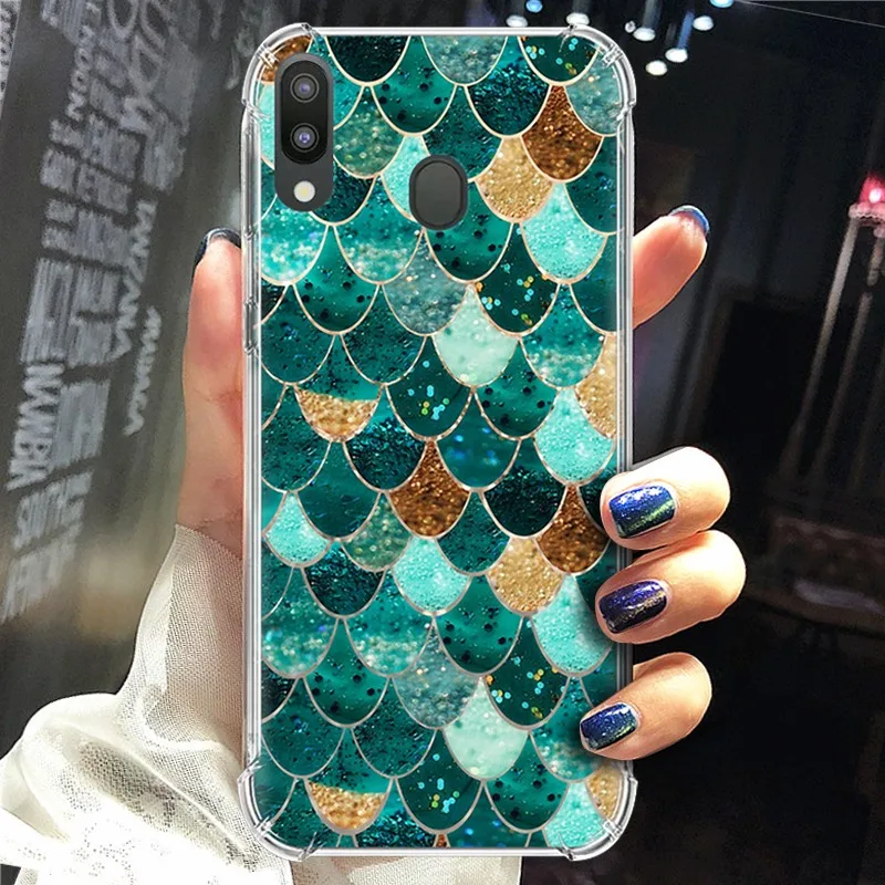 Anti-falling Phone Case For SAMSUNG GALAXY M20 Stylish Design Colorful Painted Back Cover |