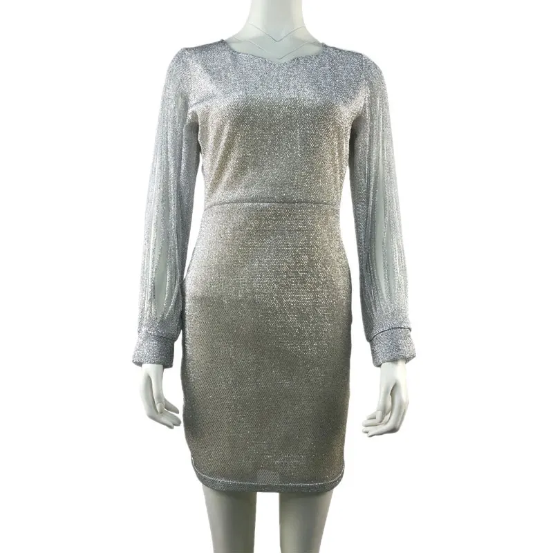 2019 летнее облегающее женское платье элегантный блесток женские сексуальные