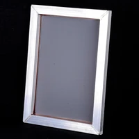 1x a3 aluminum screen printing frame for printed circuit board with white silk screen print polyester mesh tool 31 x 41cm