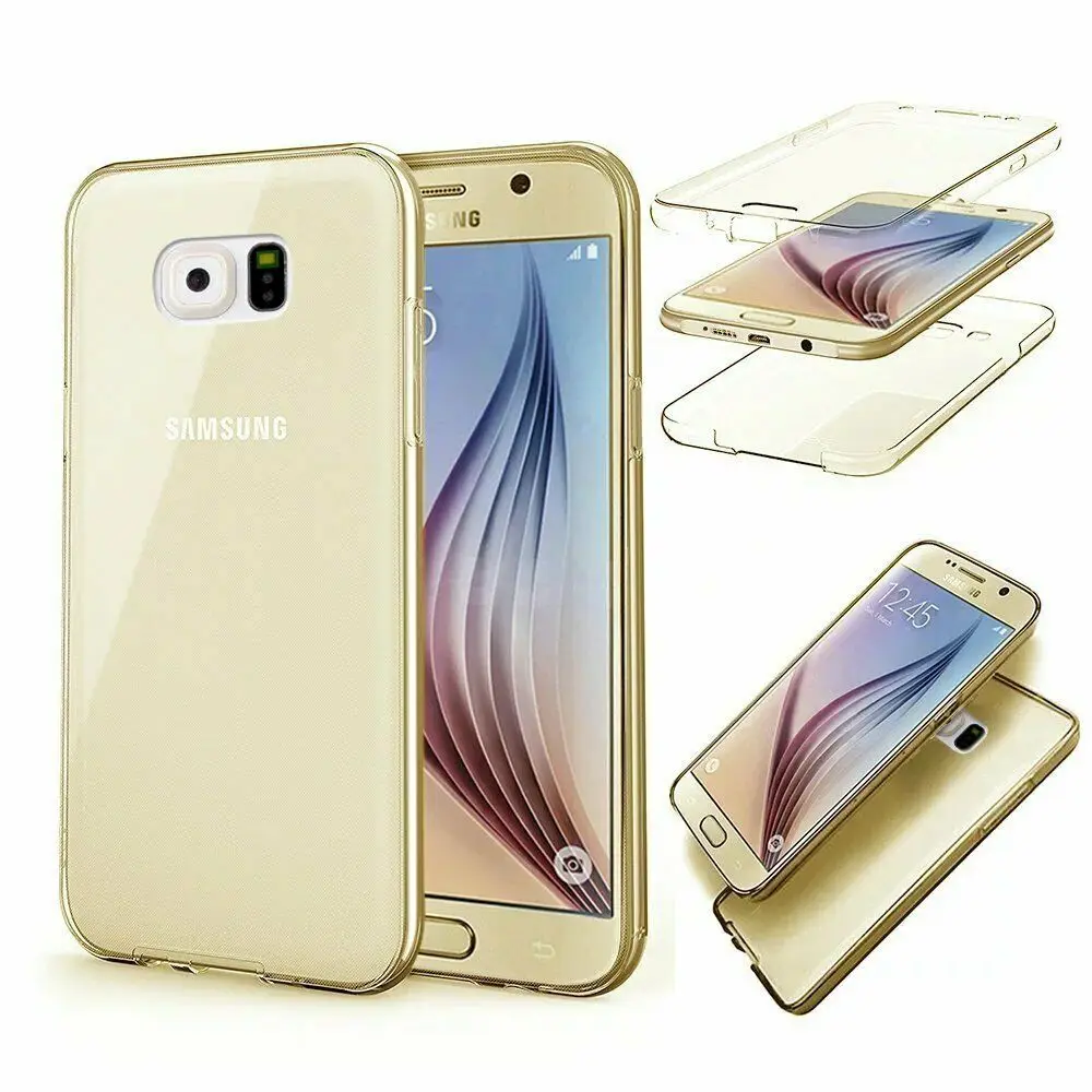 Чехол для Samsung A8 A7 A5 A3 J8 J7 J6 J5 J4 J3 2018 2017 тонкий 360 полноразмерный чехол силиконовый