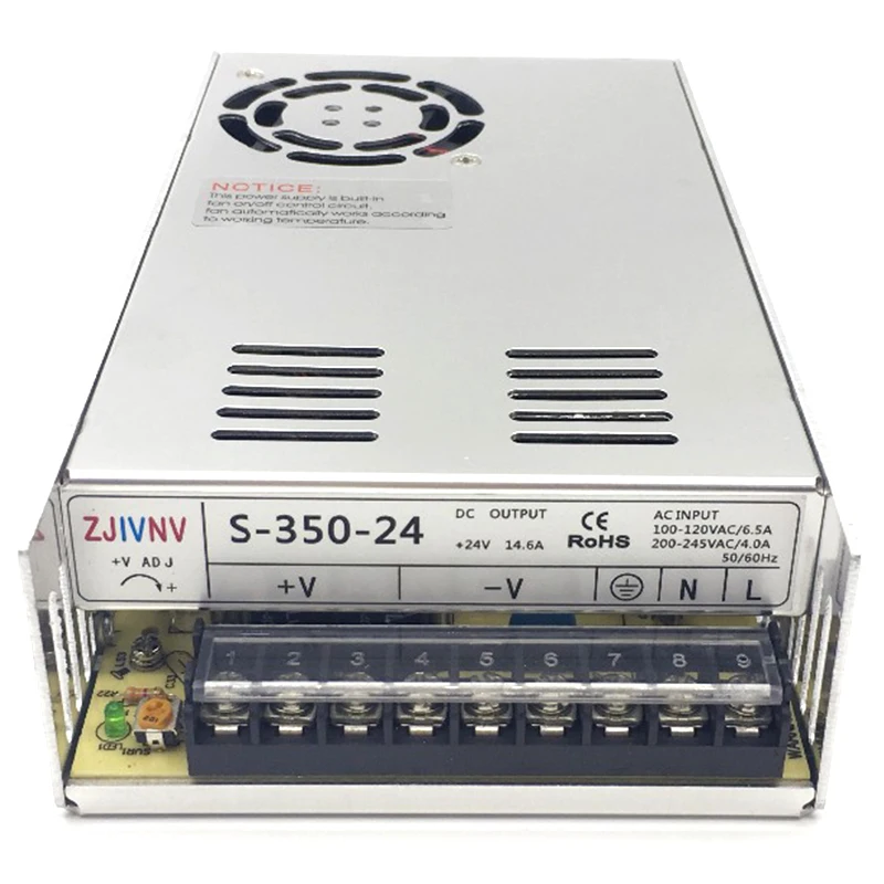 S 350 24 импульсный источник питания Вт 24V14.6A AC/DC трансформатор драйвер внутри для