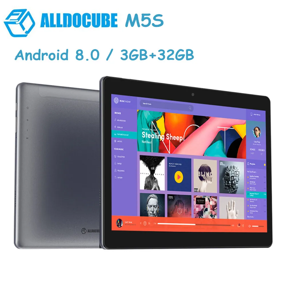 Оригинальный ALLDOCUBE M5S 4G Phablet планшетный ПК Android 8 0 10 1 ''МТК X20 Дека Core Планшеты 3 GB