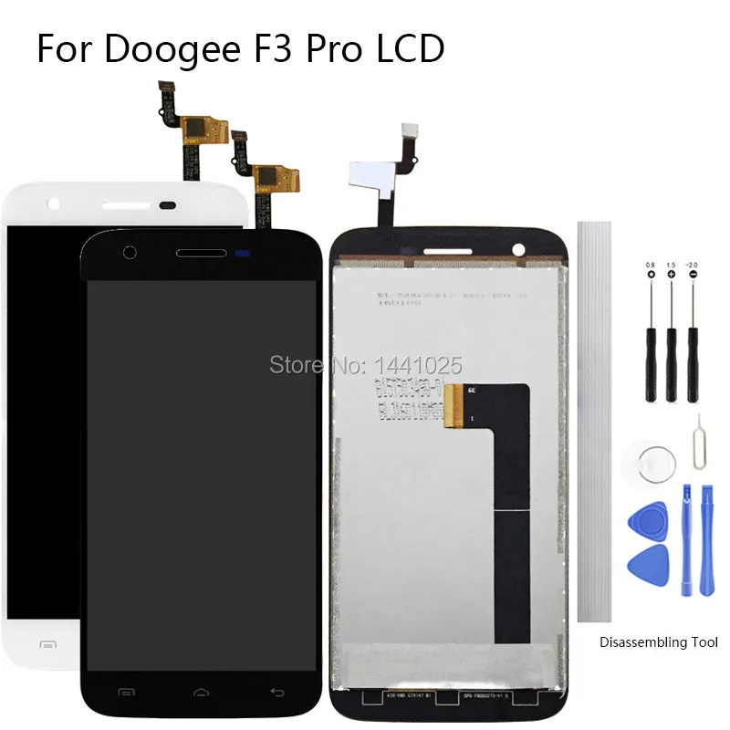 Замена экрана Для Doogee F3 Pro LCD сенсорный экран 5 0 дюймов черный doogee Сенсорный