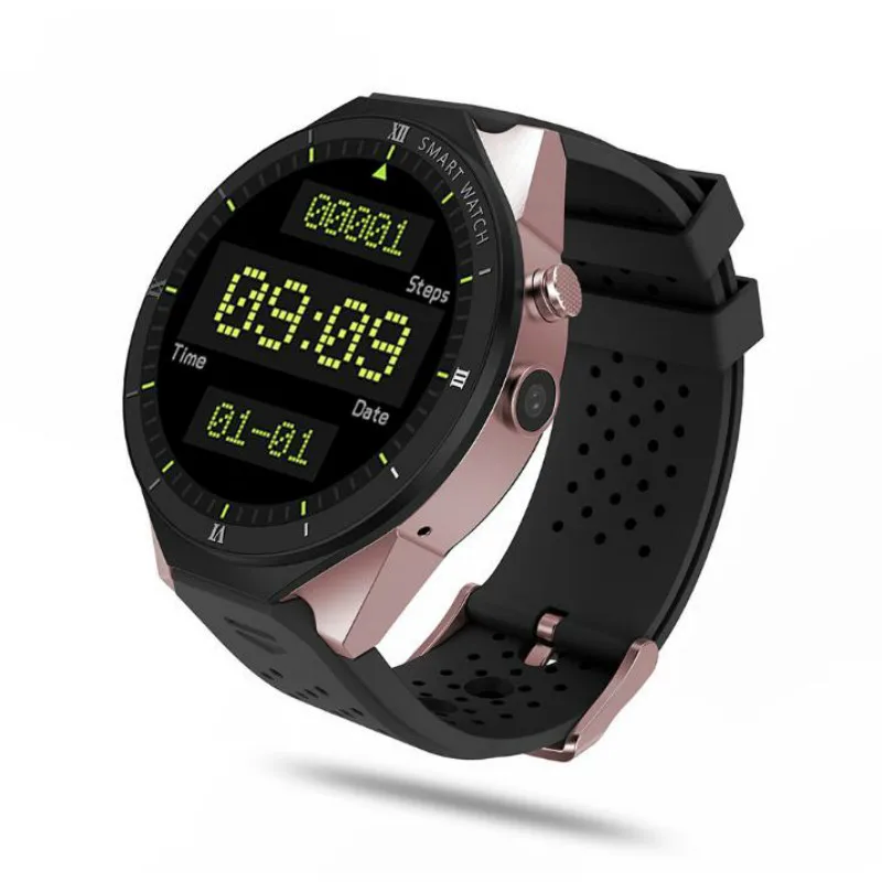 OLED экран умные часы 2.0MP камера 3g Smartwatch телефон четырехъядерный 1. Гц Смарт-часы GPS