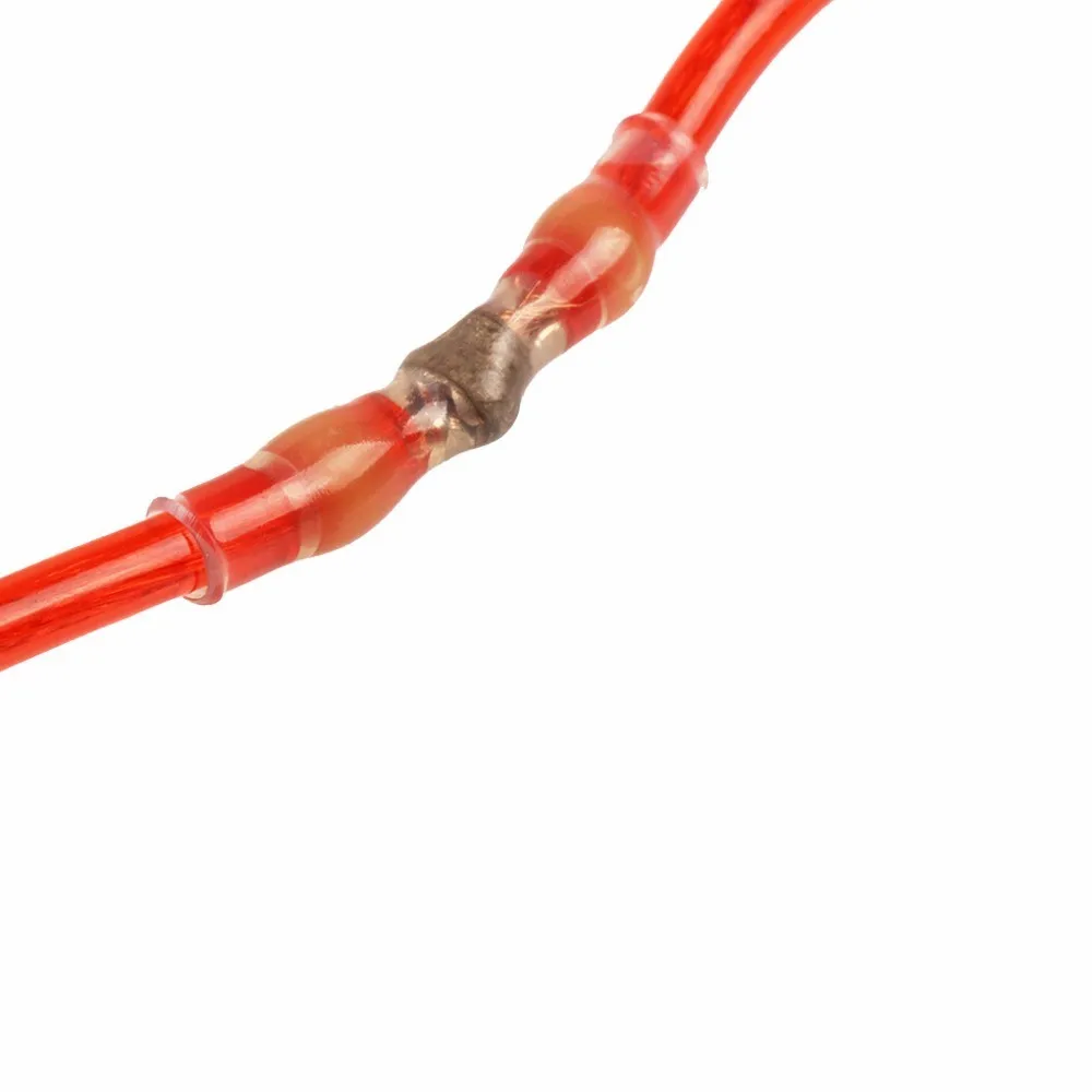 50/100 шт 26 24AWG изолированные провода разъемы водонепроницаемые Термоусадочные