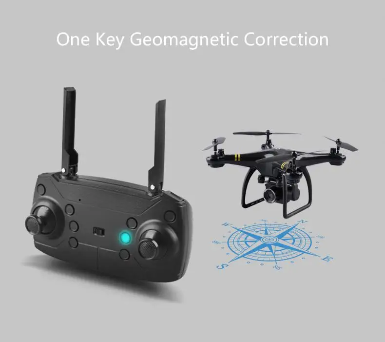 Квадрокоптер LeadingStar GW83 GPS Wi Fi 1080P с камерой HD RC FPV в реальном