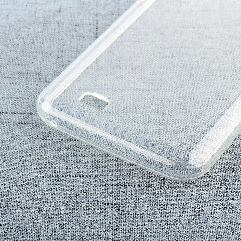 Alesser For Oukitel C12 Pro Silicone Case Soft TPU Back Cover Clear Protective Transparent 6.18'' |