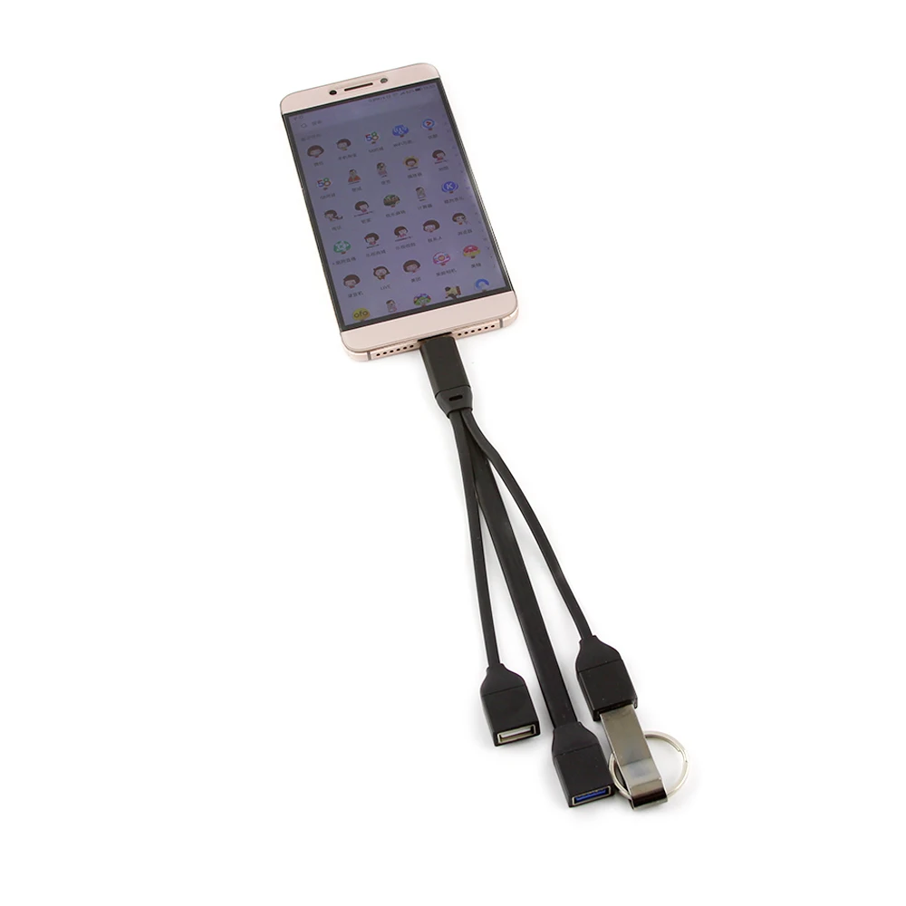 CHUYI USB A папа к C мама 3 0 2 поста концентратор разветвитель мульти разъем адаптер для