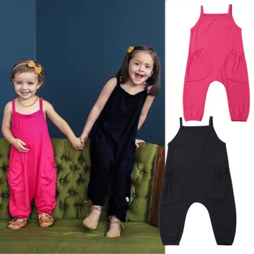 2019 New Style Fashion Cute Newborn Infant Baby Girls Vest Toddler Romper Jumpsuit Sleeveless Clothes Outfits | Детская одежда и