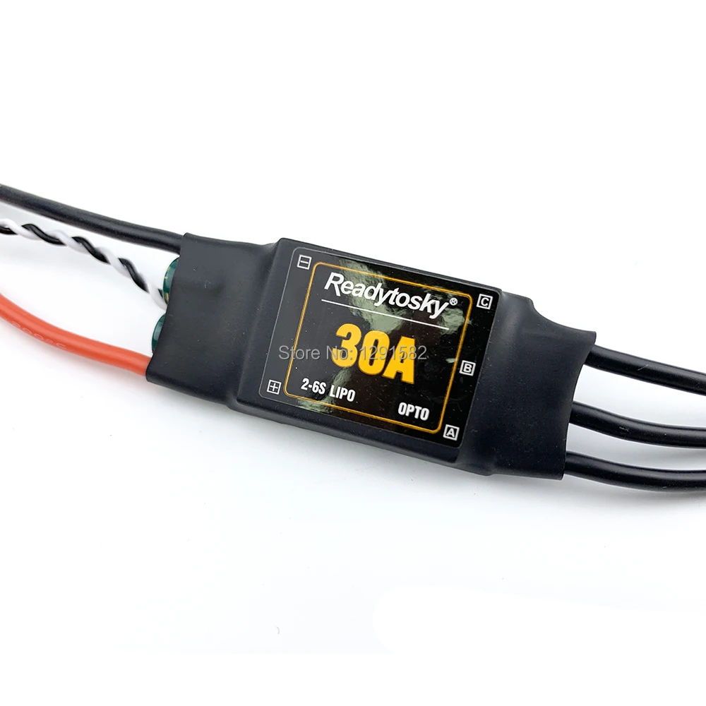30A ESC OPTO 2 6S электронный регулятор скорости с разъемом банана 3 5 мм для