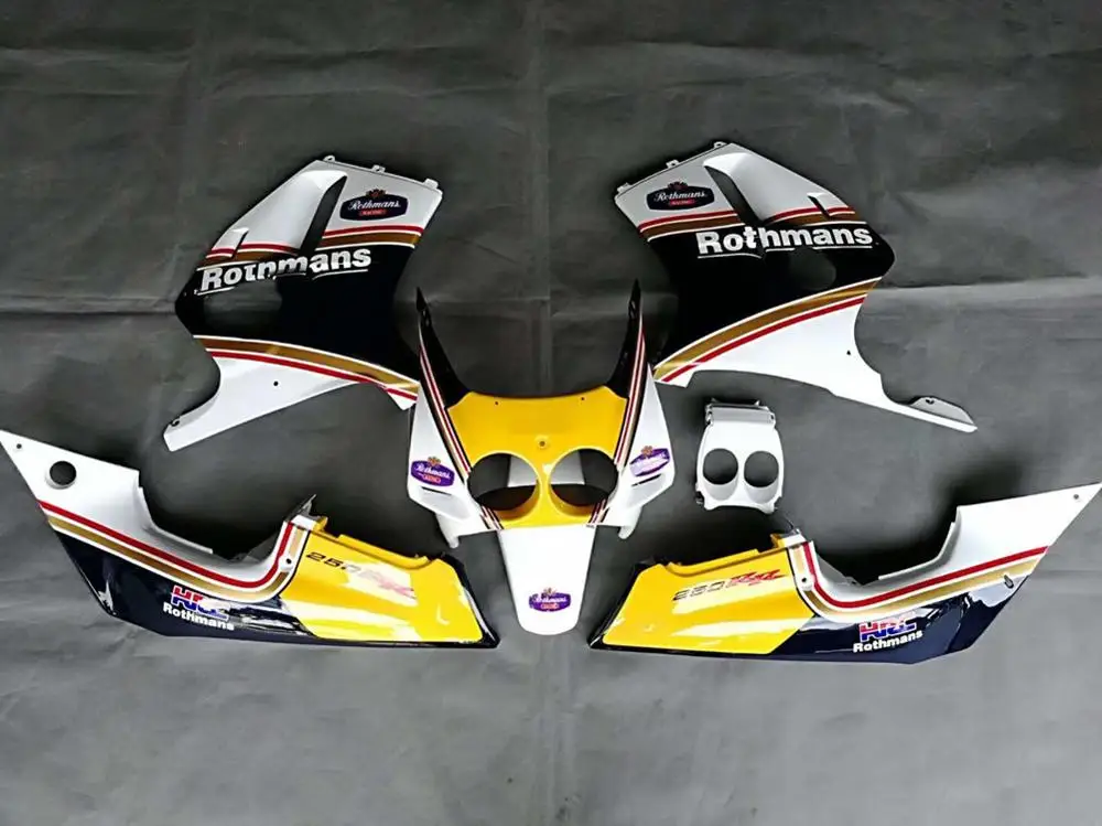 CBR250RR MC19 обтекатель обтекателя комплект Cowling крышка боковая панель Mudguard Rothmans
