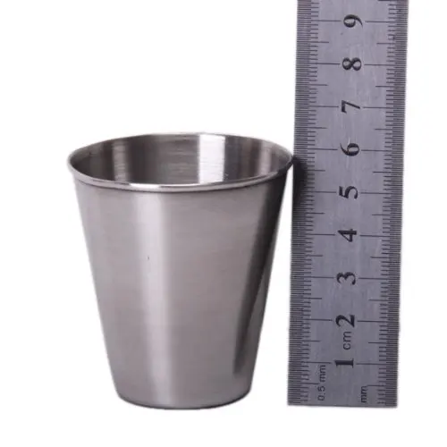 Новый 2 шт нержавеющая сталь бокал вина чашки 5 OZ|Плоские фляги| |