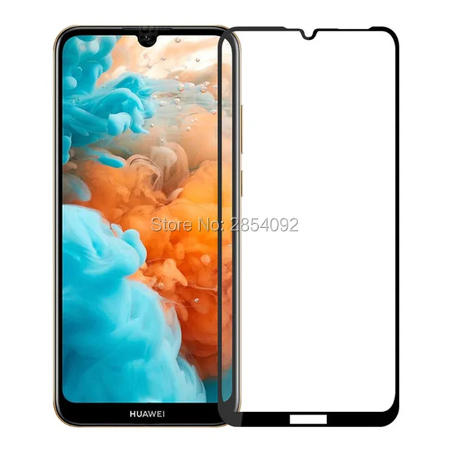 3D закаленное стекло для Huawei Y6 2019 полное покрытие 9H защитная пленка Защита экрана