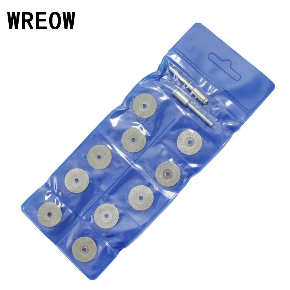 10 шт. 20 мм алмазная пила аксессуар для инструмента подходит Dremel Craftsman Diamond Cut Off Wheel