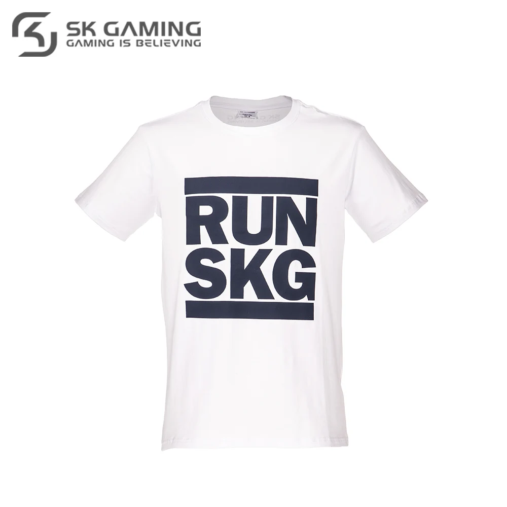Футболки SK Gaming White | Мужская одежда