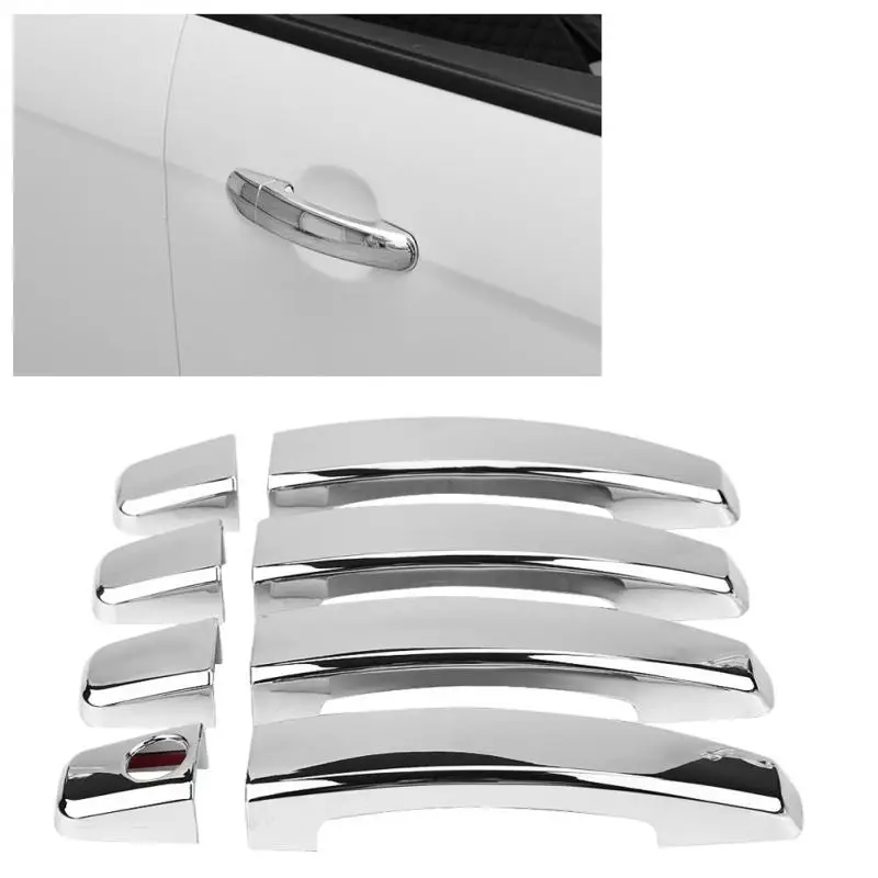 8 pcs Chrome Car Door Handle Cover Trim ABS Plastic for Chevrolet Cruze 2008 2009 2010 2011 2012 2013 2014 2015 2016 Accessories |