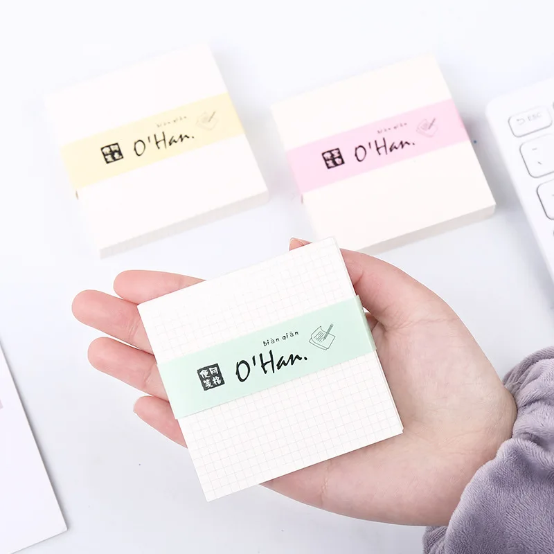 100 листов Компактный Стильный блокнот для заметок записей мини офисные и